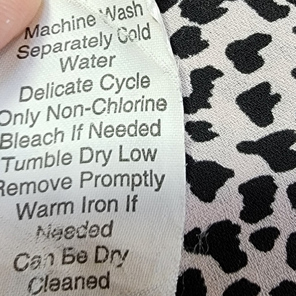 CAbi Racerback Leopard Print Tank Top Size Large EUC - Picture 7 of 9